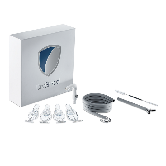 DryShield SINGLE USE Starter Kit (4 Mouthpiece sizes included) AC