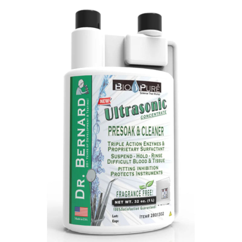 Bio-Pure Ultrasonic 3-in-1 Presoak & Cleaner
