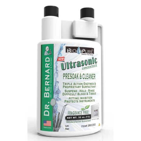 Bio-Pure Ultrasonic 3-in-1 Presoak & Cleaner